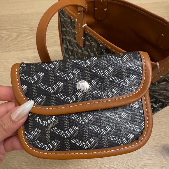 Brown & Black Reversible Mini Anjou - Picture 4 of 4